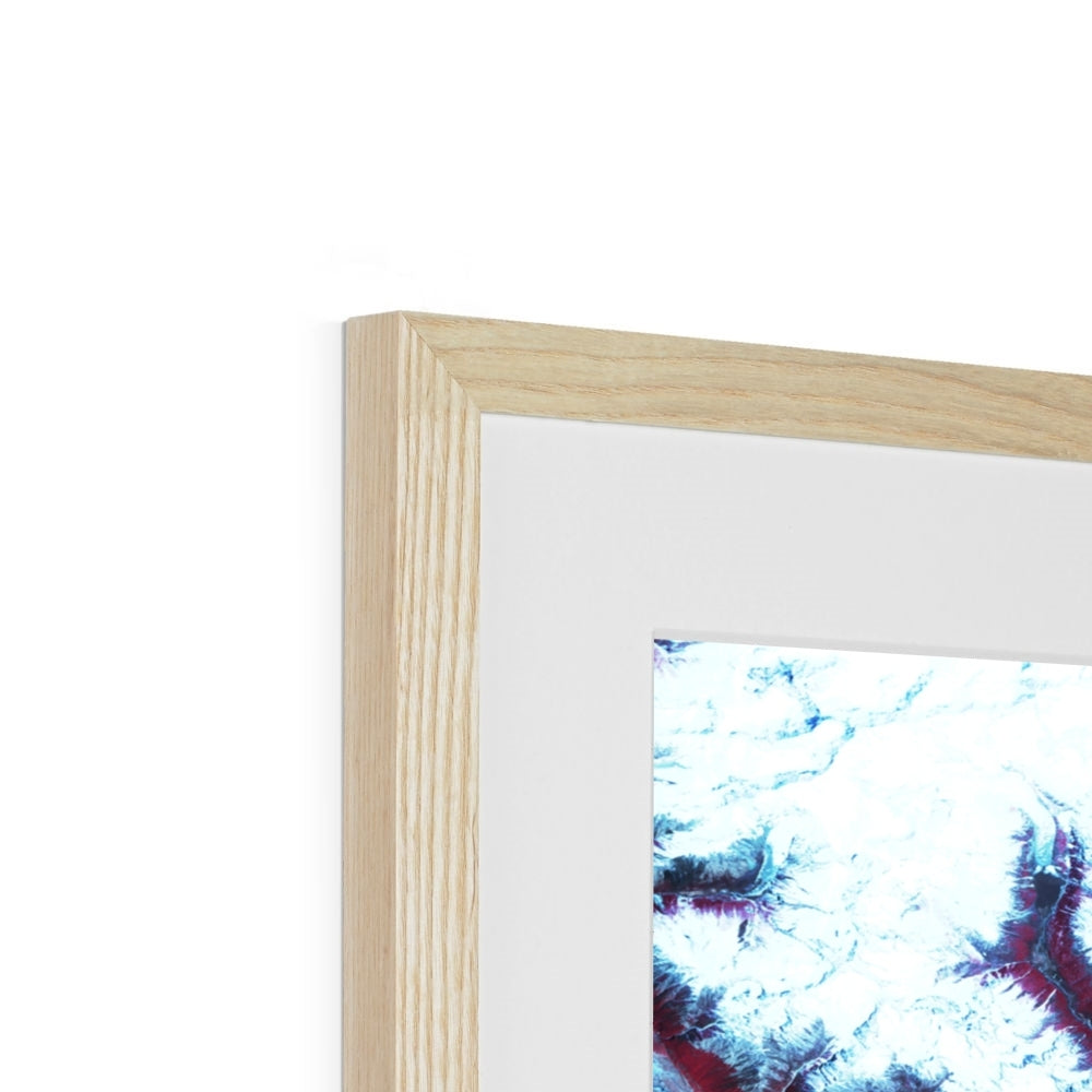 Ribbon River, Himalayas Framed & Mounted Print