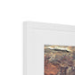 Volcanic Palette, Gosses Bluff Framed & Mounted Print