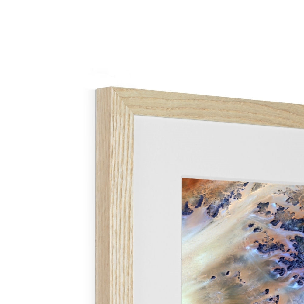 Shifting Dunes, Terkezi Oasis Framed & Mounted Print