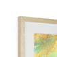 Atmospheric Patterns, Von Karman Vortices Framed & Mounted Print