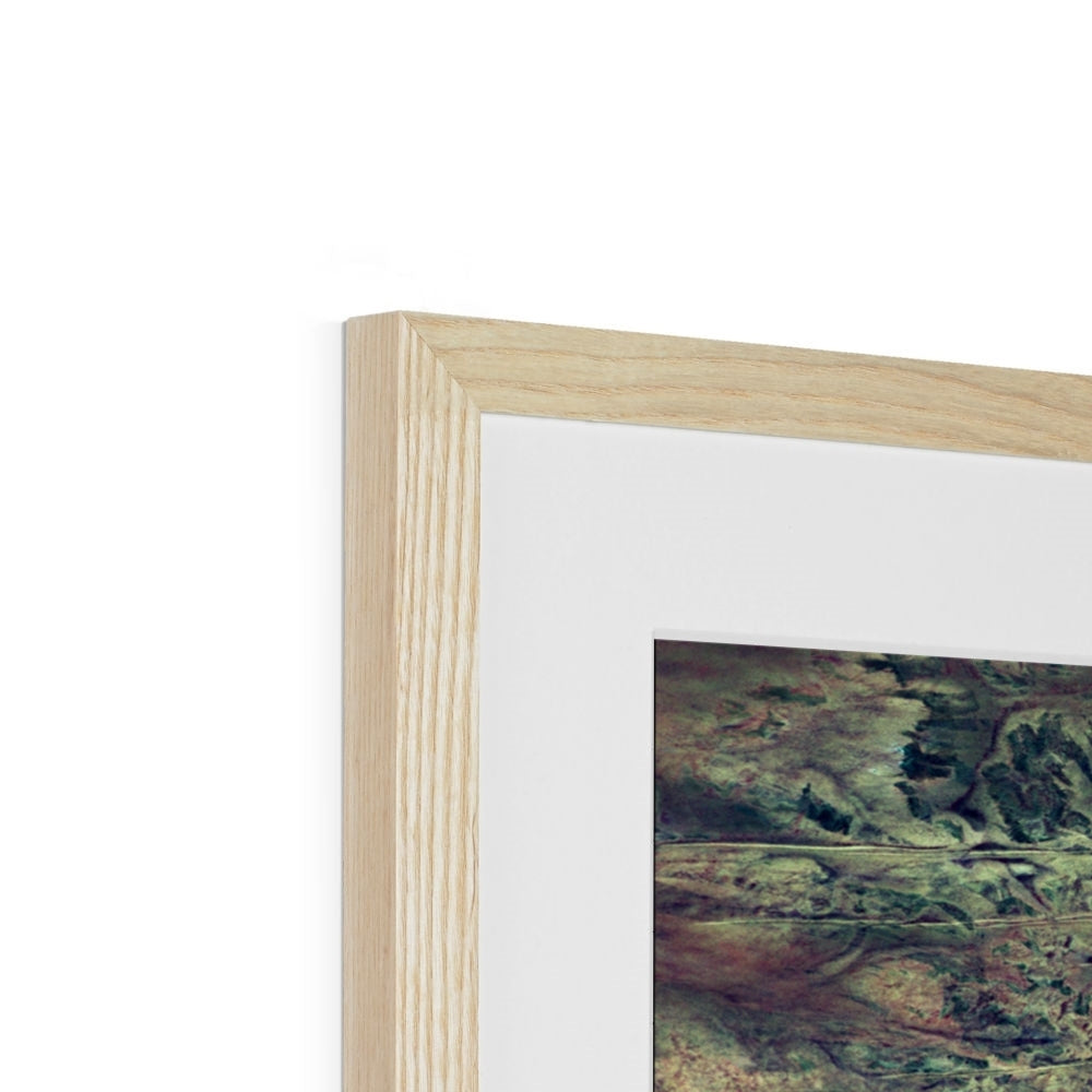 Windwritten Dunes, Great Sandy Scars Framed & Mounted Print