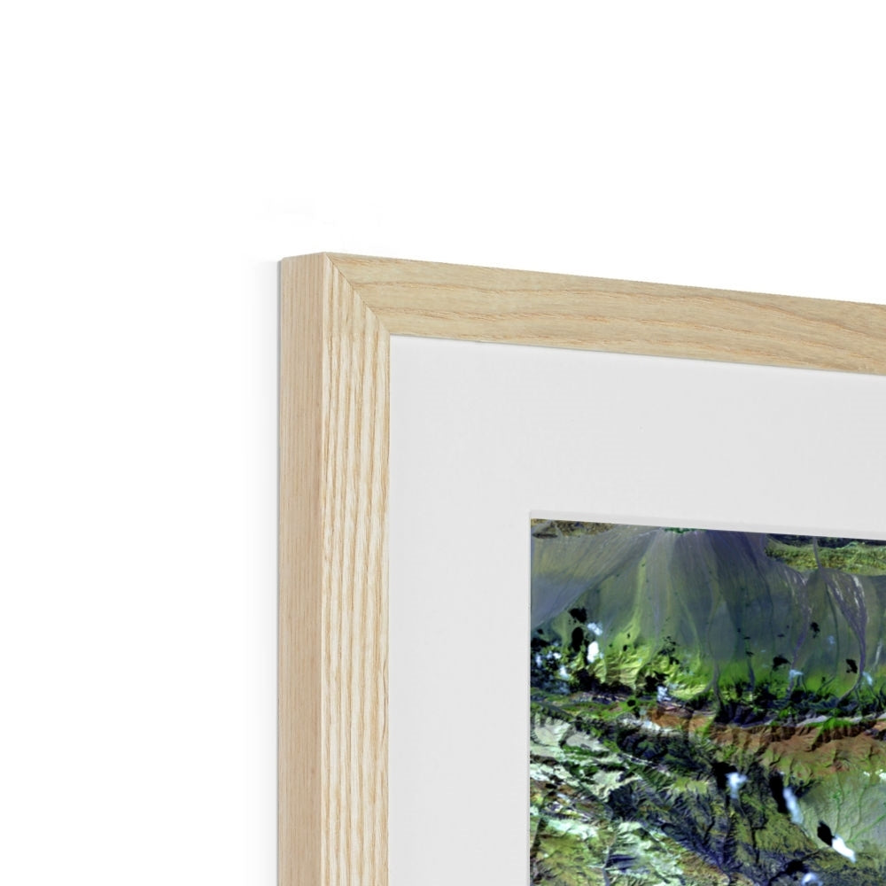 Arid Mosaic, Edrengiyn Nuruu Framed & Mounted Print