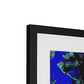 Braided Delta, Parana River Delta Framed & Mounted Print