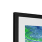 Arid Mosaic, Mississippi River Delta Framed & Mounted Print