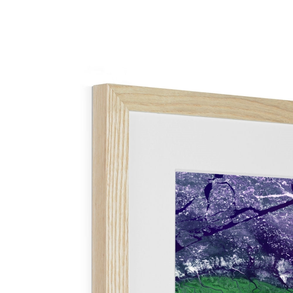 Polar Flow, Yukon Delta Framed & Mounted Print