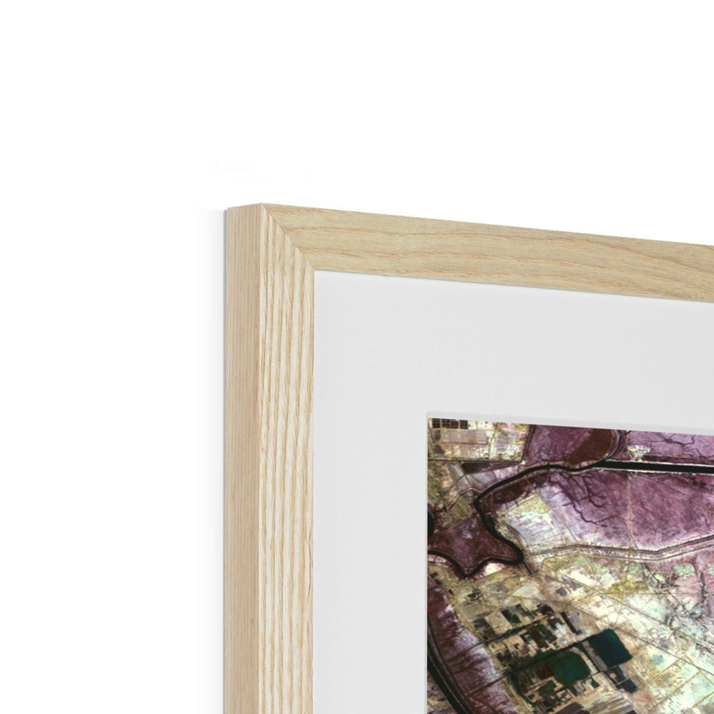 Floodplain Lines, Iraqi Emplacement Framed & Mounted Print