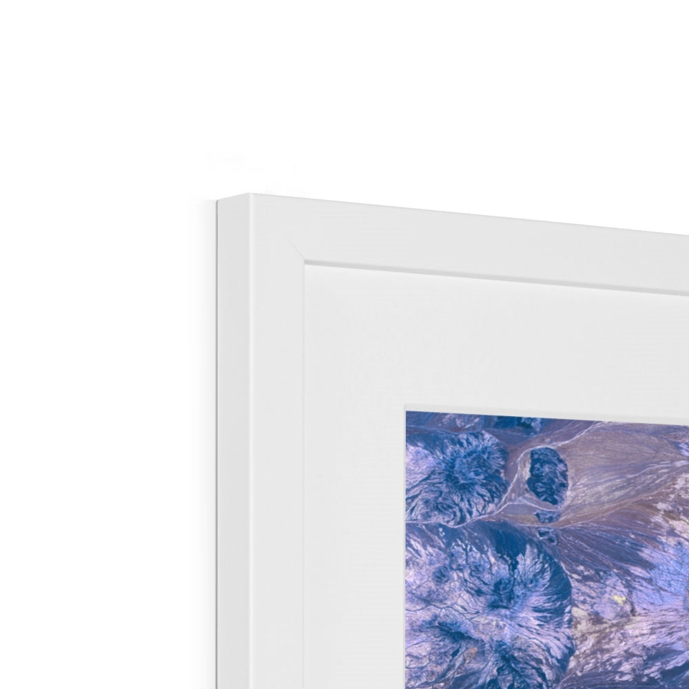 Heat Scars, Andes Framed & Mounted Print