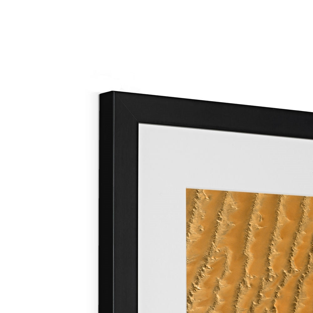 Sands in Motion, Namib Desert Framed & Mounted Print
